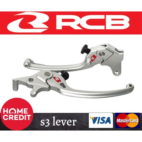 Rcb Alloy Brake Lever Set S Series For Yamaha Sniper Ripple