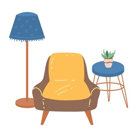 cozy living room illustration 13257088 Vector Art at Vecteezy