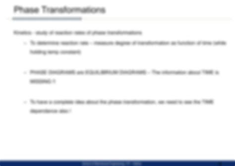 SOLUTION TTT Diagrams For Heat Treatment Or Isothermal Transformation