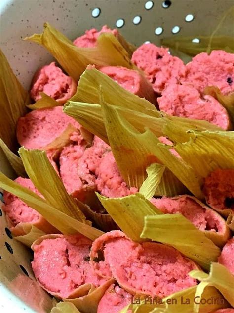 Strawberry Tamales