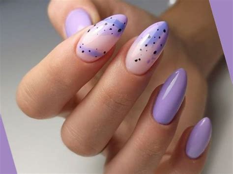 Unghie Lilla La Nail Art Di Tendenza Per La Primavera Estate 2021