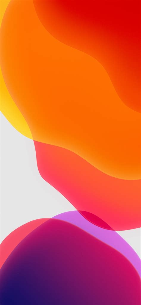 Ipados Wallpaper 4k Stock Orange White Background