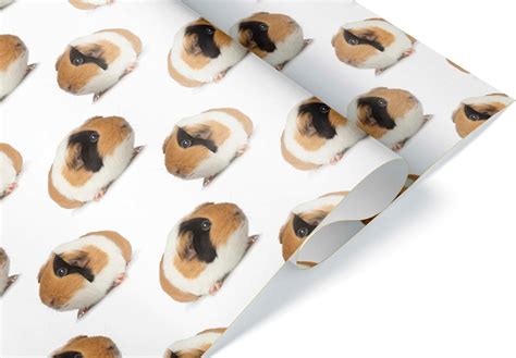 Cute Guinea Pig T Wrap Thick Wrapping Paper Christmas