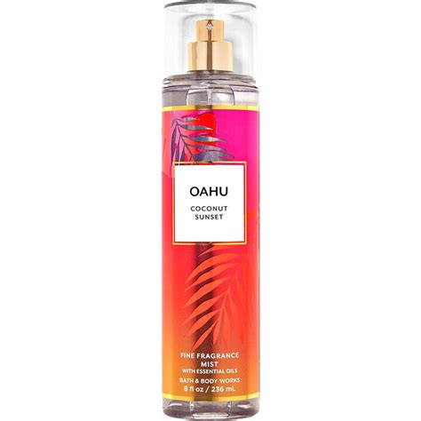 Oahu Coconut Sunset By Bath Body Works Fragrance Mist Reviews