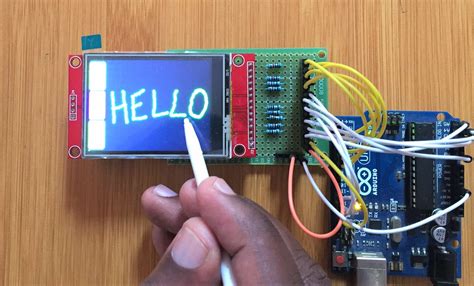 2 4 ILI9341 TFT Touch Screen With Arduino MYTECTUTOR Arduino