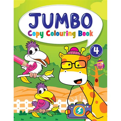 Jumbo Copy Colouring Book 4