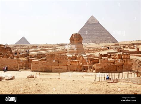 Sphinx und giza pyramiden Fotos und Bildmaterial in hoher Auflösung