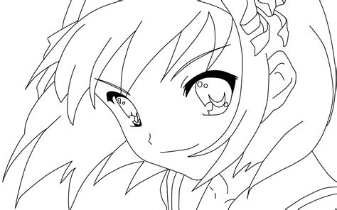 Anime Eyes Coloring Pages - Anime Coloring Pages