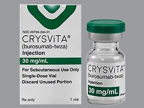 Crysvita (burosumab) dosing, indications, interactions, adverse effects ...