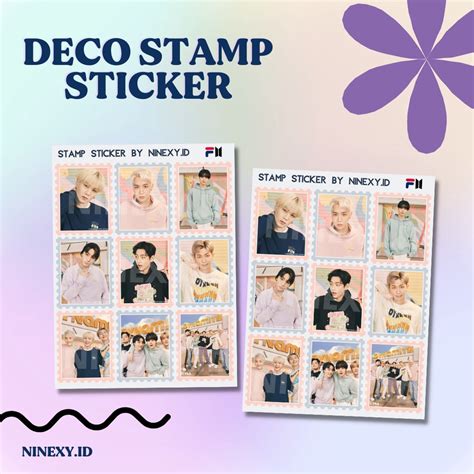 Jual REVERSE Stiker BTS Deco Stamp JUNGKOOK TAEHYUNG JIMIN SUGA JIN