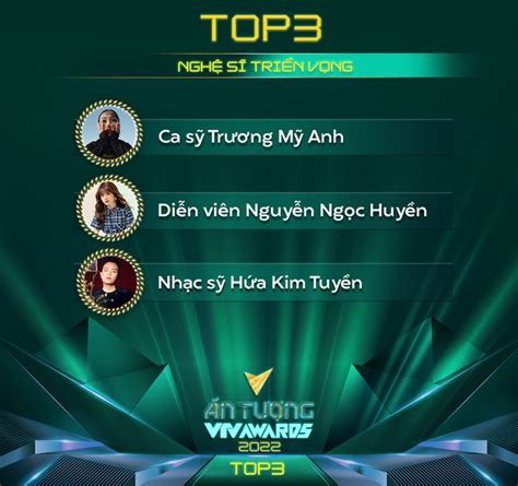 VTV Awards 2022 - Nghệ sĩ triển vọng: Mỹ Anh, Ngọc Huyền hay Hứa Kim Tuyền? | VTV.VN