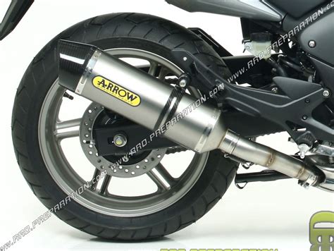 Silencieux d échappement ARROW RACE TECH pour HONDA CBF 600 S de 2008 à