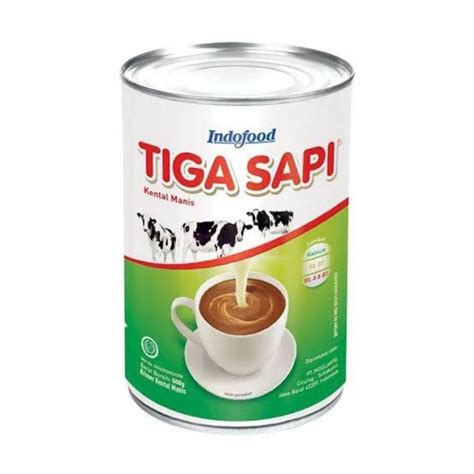 Jual 1 Kaleng Susu Krimer Kental Manis Foyu Tiga Sapi Shopee