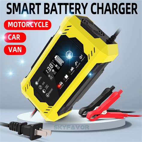 Latest Trending Products 12v Battery Charger 12v 6a Automatic Smart Dropshipping Products 12