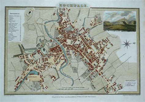 Town Plans, Antique Maps, Vintage Maps, Old Maps, York, St Albans ...