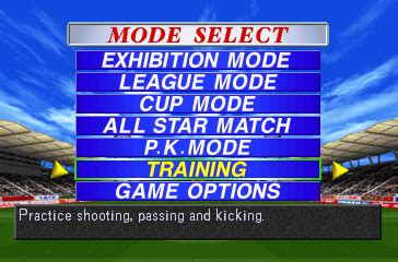 Screenshot Of International Superstar Soccer Pro Playstation