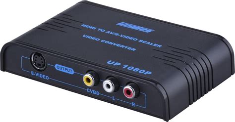 Goodes Hdmi To Rca S Video Composite Av Converter With R L Audio Output