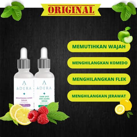 Jual SERUM WAJAH ADERA ANTI ACNE ADERA FACE SERUM ACNE ASLI Shopee