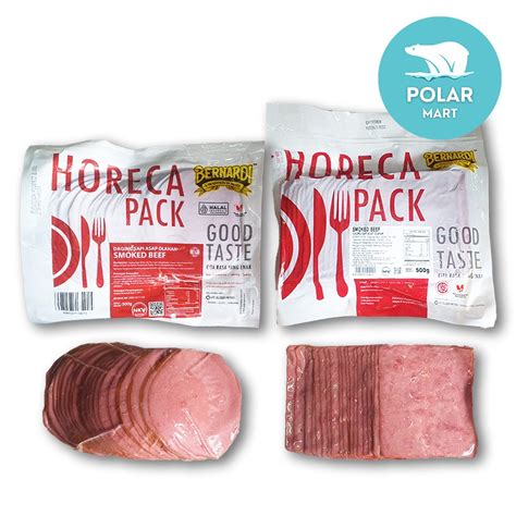 Jual Bernardi Smoked Beef Horeca Pack Gram Frozen Food Bandung