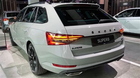 Skoda Superb Sportline First Look Visual Review Combi Off