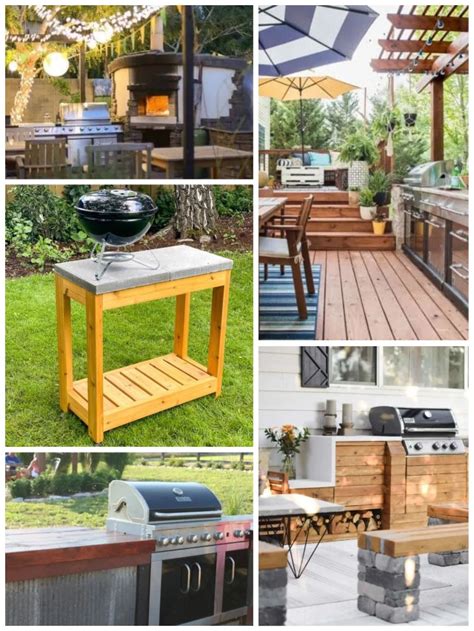 11 Easy Diy Outdoor Grill Station Ideas To Make This 43 Off