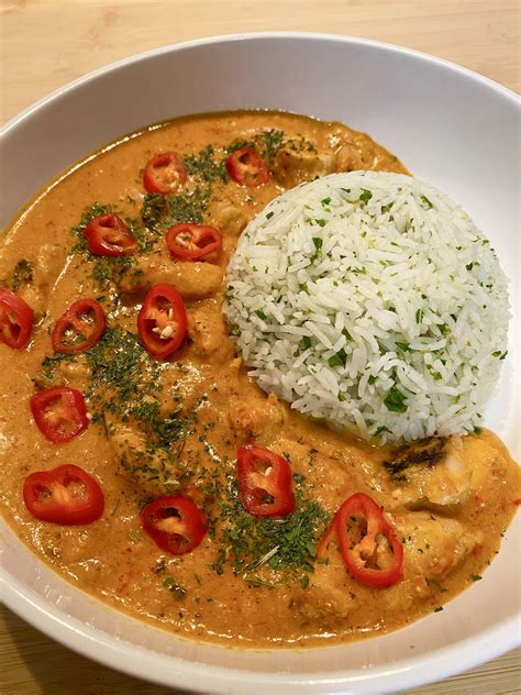 Homemade Thai Red Curry R Food