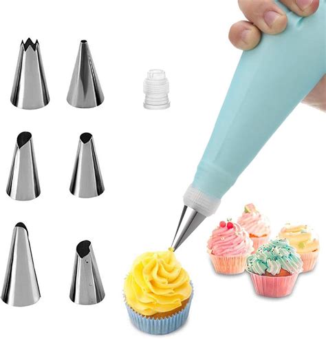 WJIASI Silicone Piping Bags And Nozzle Silicone Icing Piping Cream