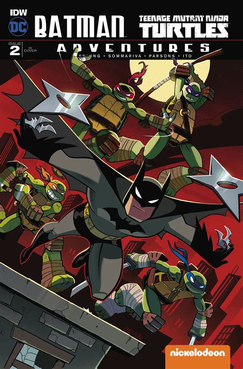 Batman Teenage Mutant Ninja Turtles Adventures 2 10 Copy Cover