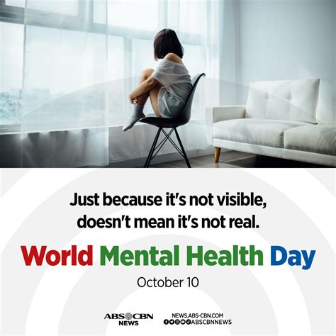 Abs Cbn News On Twitter Ngayong World Mental Health Day Labanan Ang