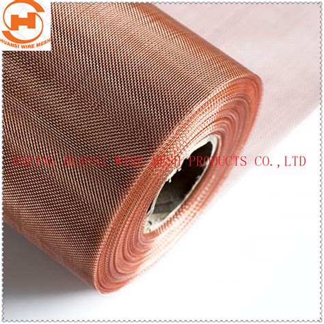 Emf Protection RF Shielding Room 100 Pure Copper Woven Wire Mesh