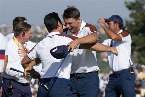 Brooks Koepka and Scottie Scheffler suffer historic defeat to Viktor ...