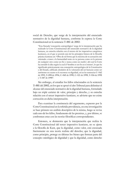 Solution Abejarano La Dignidad Humana Como Valor Principio Y Derecho