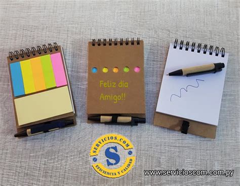 Bloc De Notas Ecol Gico Con Post It Servicios S R L