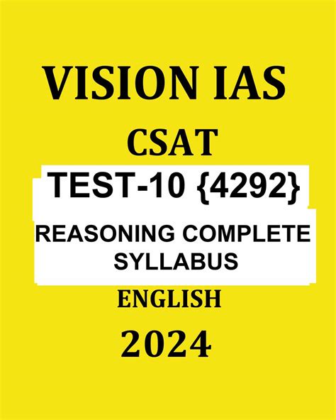 Vision Ias Csat Test Final Questions And Sulution