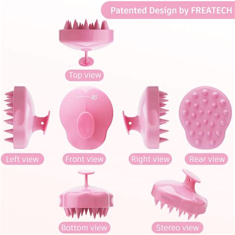 Buy Freatech 2 Pack Scalp Massage Shampoo Brush Hair Scalp Care Brush With Gentle Silicone