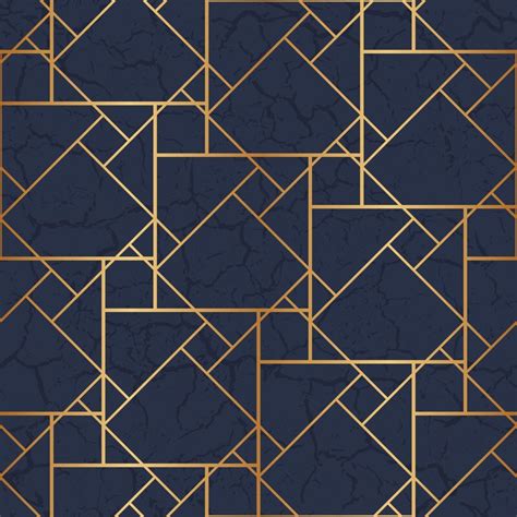 Navy Blue And Gold Marble Wallpaper Draw Wabbit