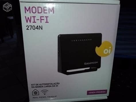 Modem Roteador Dsl Oi Velox Wifi S Fio Sagemcom N R Em