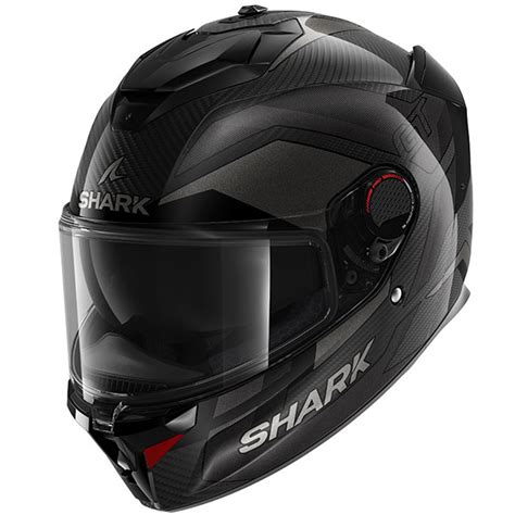 Shark Spartan Gt Pro Carbon Ritmo Carbon Anthracite Free Uk Delivery