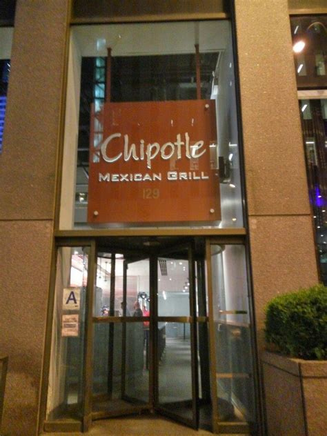 Chipotle Mexican Grill Menu Reviews And Photos 9 W 42nd St New York