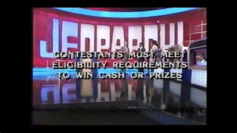 Jeopardy Credit Roll Youtube