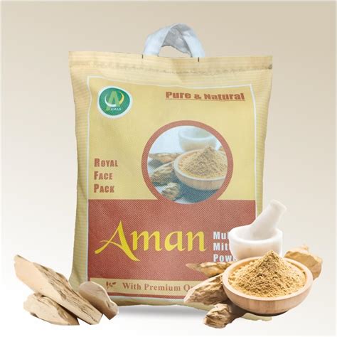 Aman Herbals Natural And Pure Multani Mitti Powder For Face