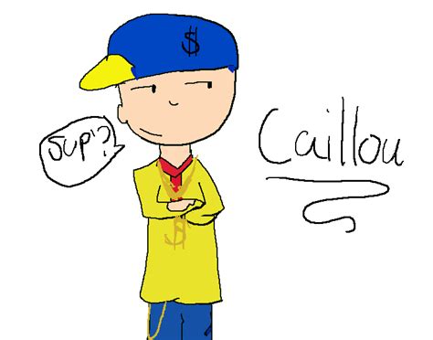 Gangsta Caillou by Bassy-Grell on DeviantArt