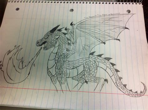 Dragon Breathing Fire Drawing At Explore