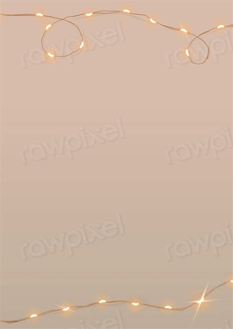 Aesthetic fairy lights background | Premium Photo - rawpixel