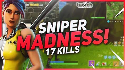 TSM Hamlinz SNIPER MADNESS 17 KILL SOLO WIN Fortnite BR Full Game