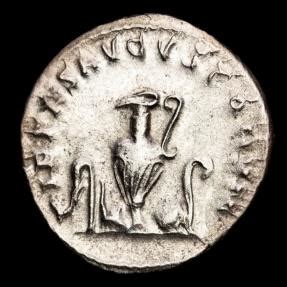 Herennius Etruscus As Caesar A D Silver Antoninianus