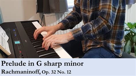 Rachmaninoff Prelude In G Sharp Minor Op 32 No 12 Yamaha P 515