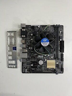 BUNDLE ASUS H110M R LGA 1151 Motherboard With I O And Intel Core I5