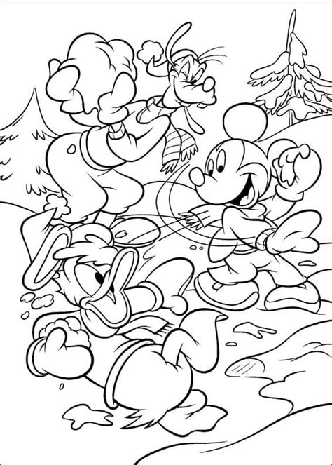 Mickey Mouse Coloring Pages Free Printable Coloring Pages For Kids