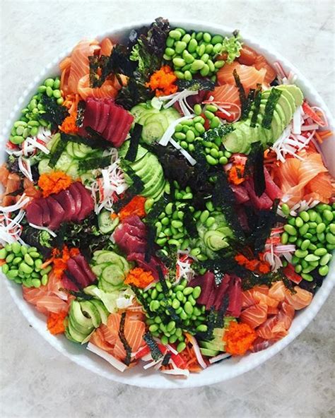 Sashimi Salad Recipe | The Feedfeed